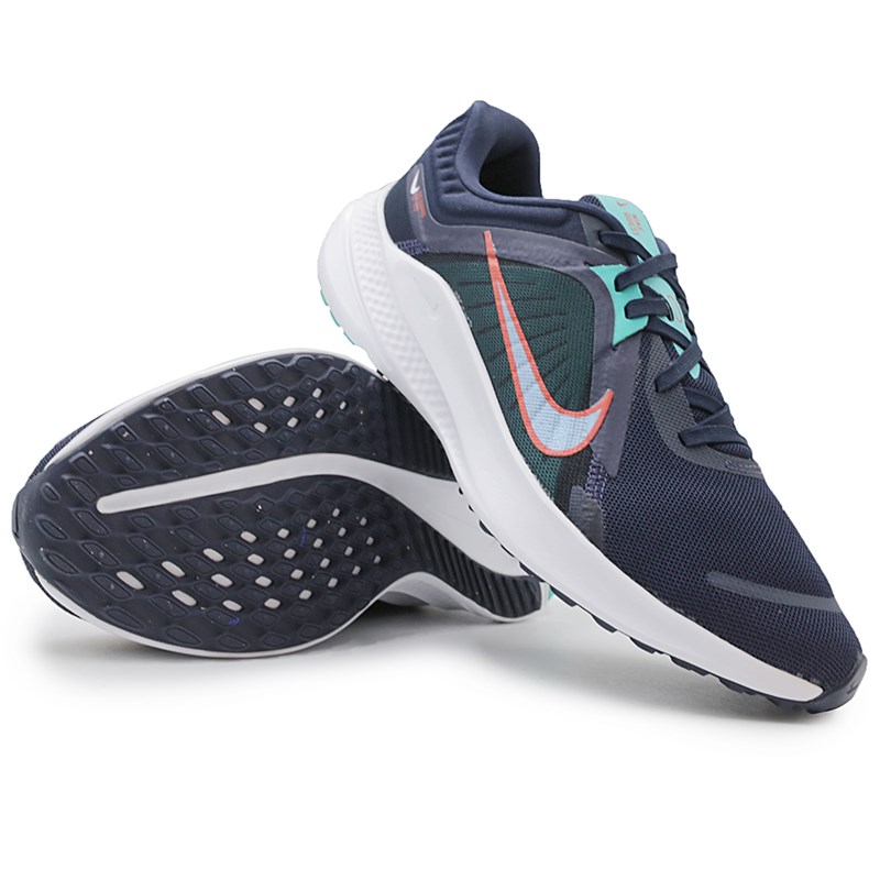 Tenis Nike Quest 5 Azul/Verde - 252893