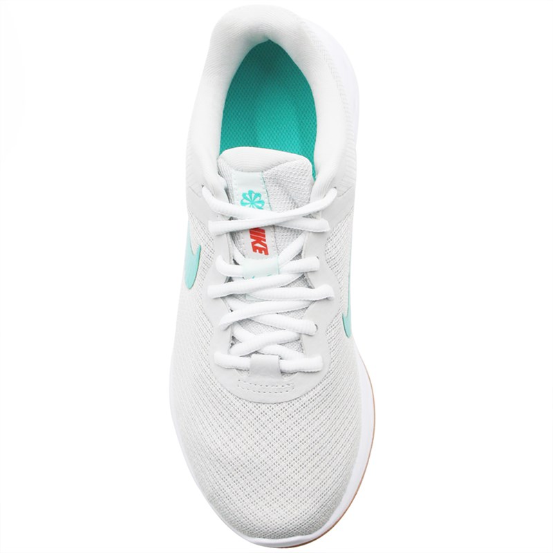 Tenis Nike Revolution 6 Feminino Branco/Verde - 252161