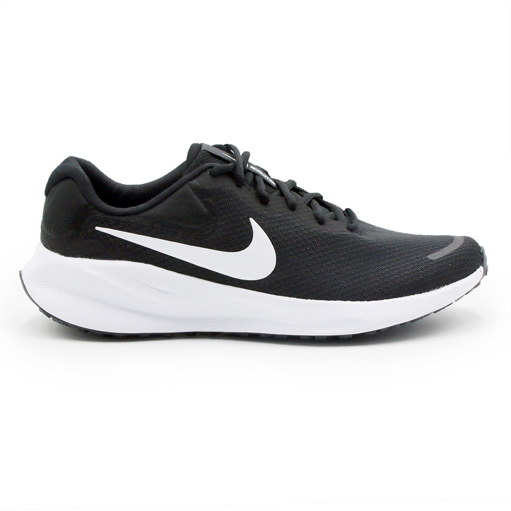 Tenis Nike Revolution 7 Masculino Preto/Branco - 277154 - Anita Shoes