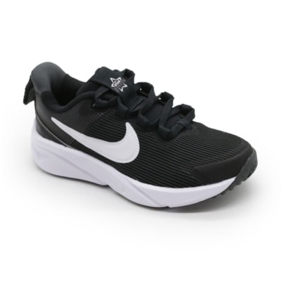 Tenis Nike Star Runner Infantil Preto/Branco - 283024