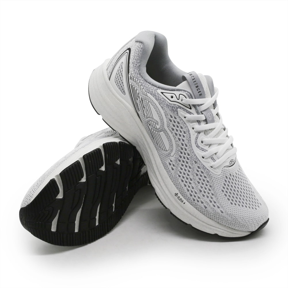 Tenis Olympikus Challenger Masculino Branco/Cinza - 278874 - Anita