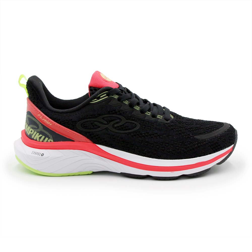 Tenis Olympikus Flash Preto/Agata - 241035 - Anita Shoes