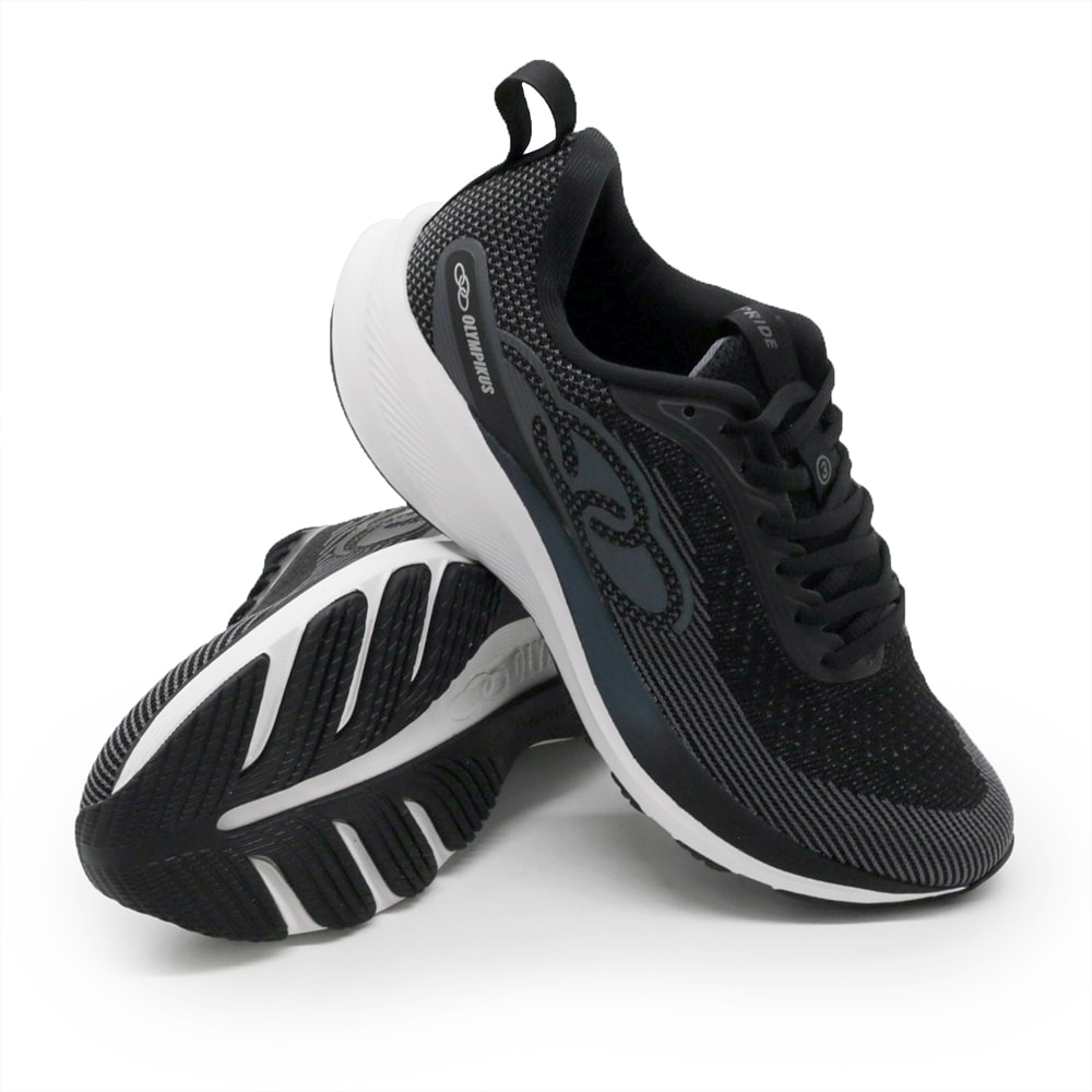 PRIDE　ノースリーブ　黒　L Tenis Olympikus Pride 3 Feminino Preto/Chumbo - 270073 - Anita Shoes