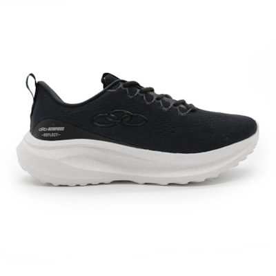 Tenis Olympikus Reflect Masculino Preto/Branco - 278302