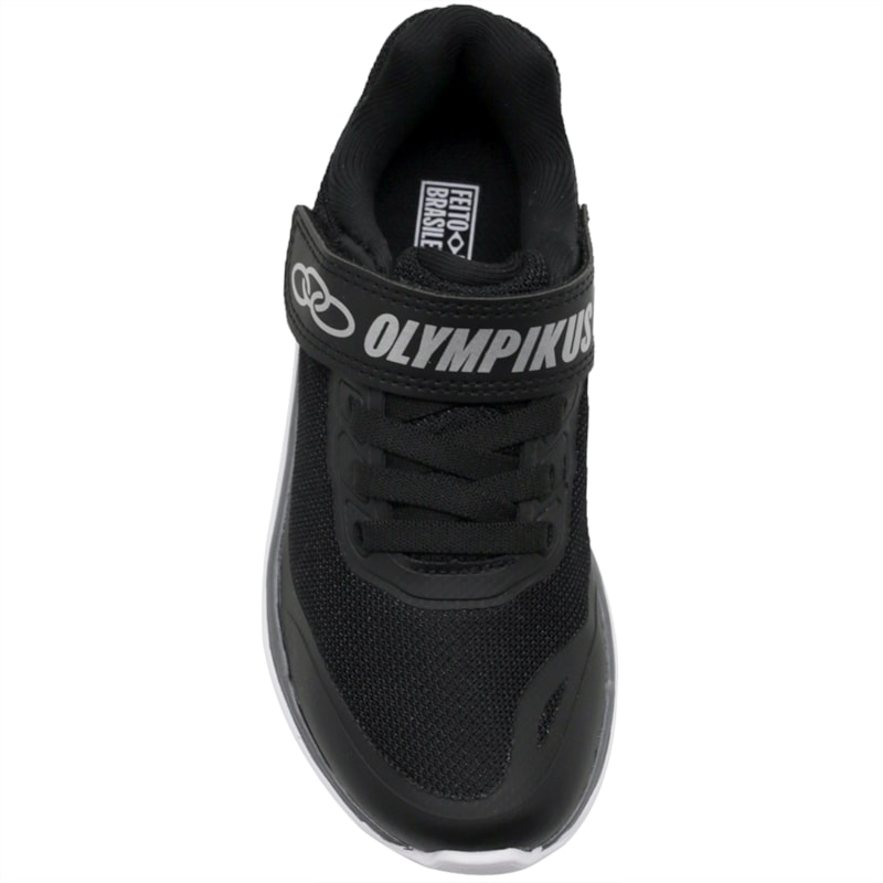 Tenis Olympikus Smash Infantil Preto/Branco - 279861