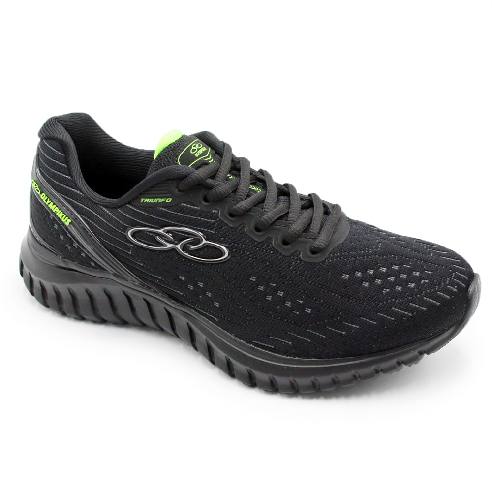 Tênis Olympikus Feminino Saga - Preto/coral - Preto/coral - 876 F