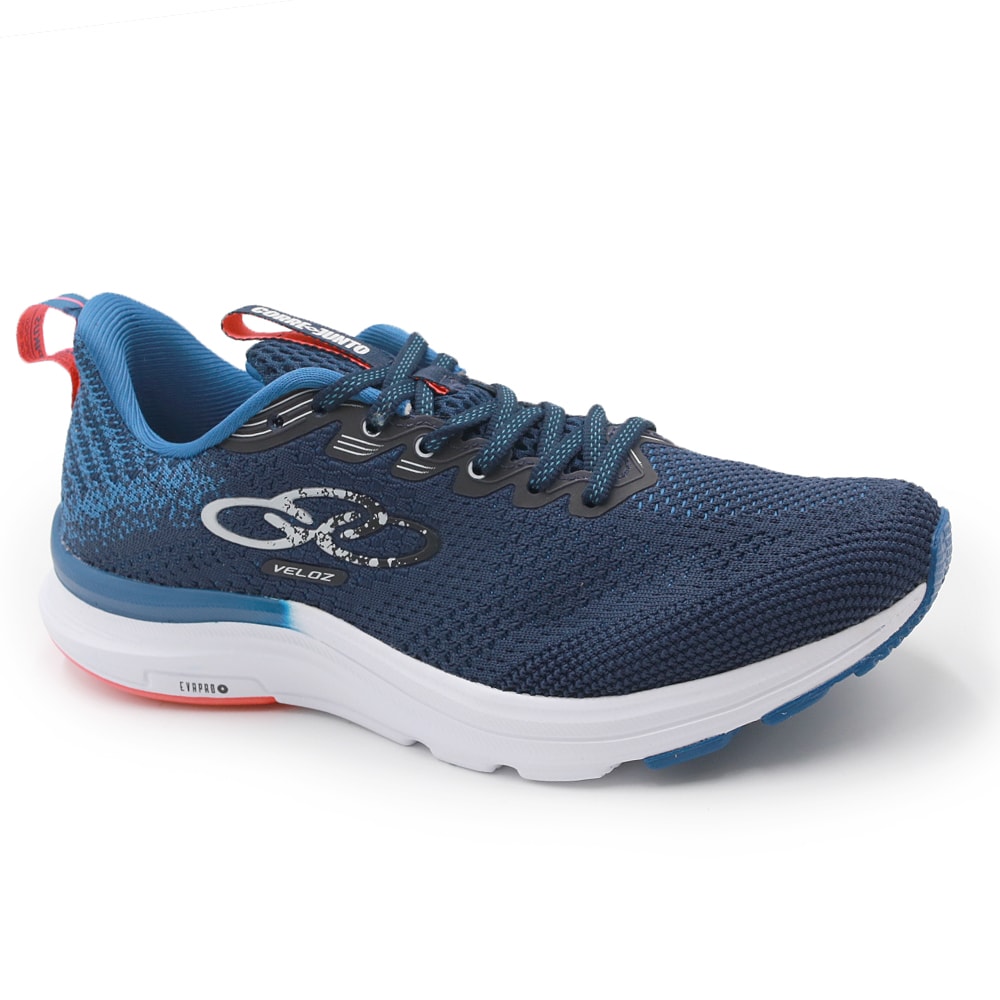 Tenis Olympikus Veloz Marinho/Curacau - 126373 - Anita Shoes