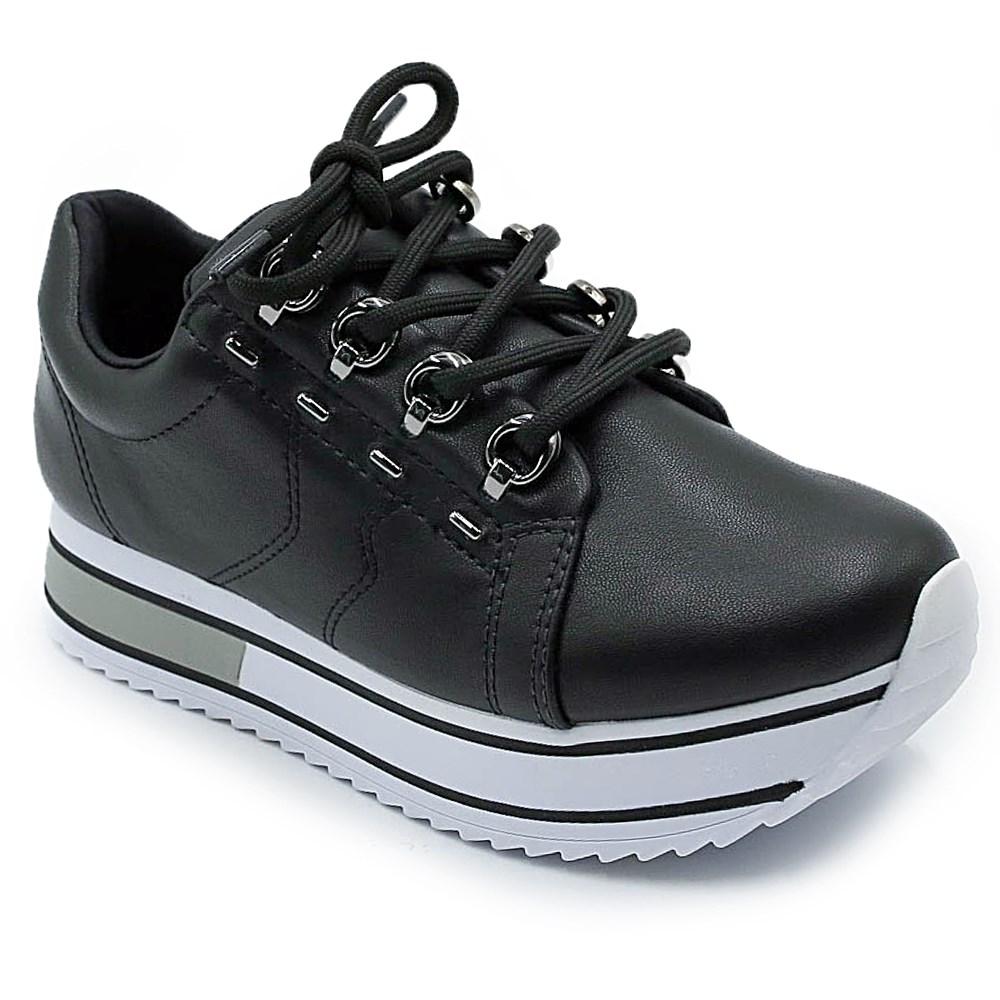 tenis ramarim plataforma preto