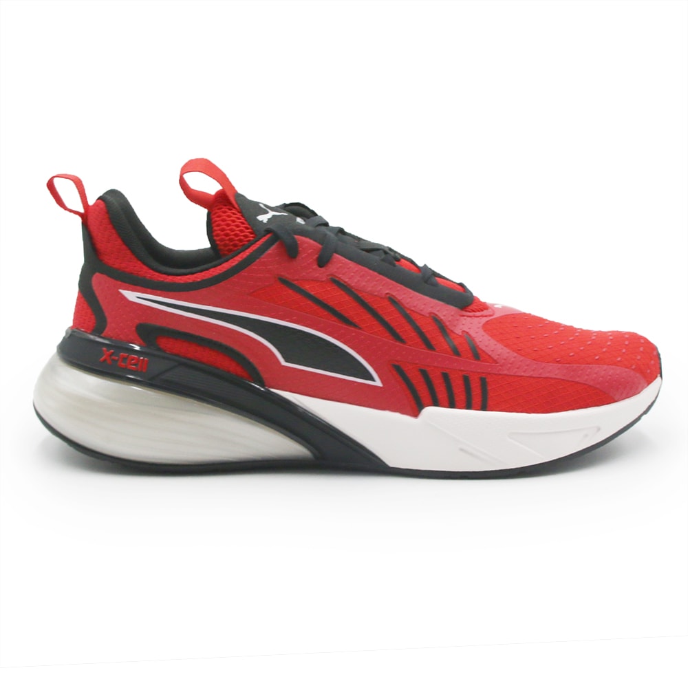 Tenis Puma X Cell Action Masculino Vermelho Preto 264246 Anita