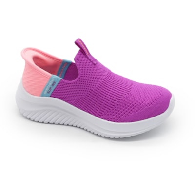 Tenis Skechers Ultraflex Infantil Pink/Laranja - 276809