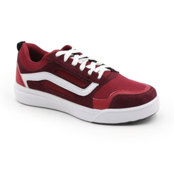 Tenis Tiggs 78 Masculino Bordo/Branco - 277928