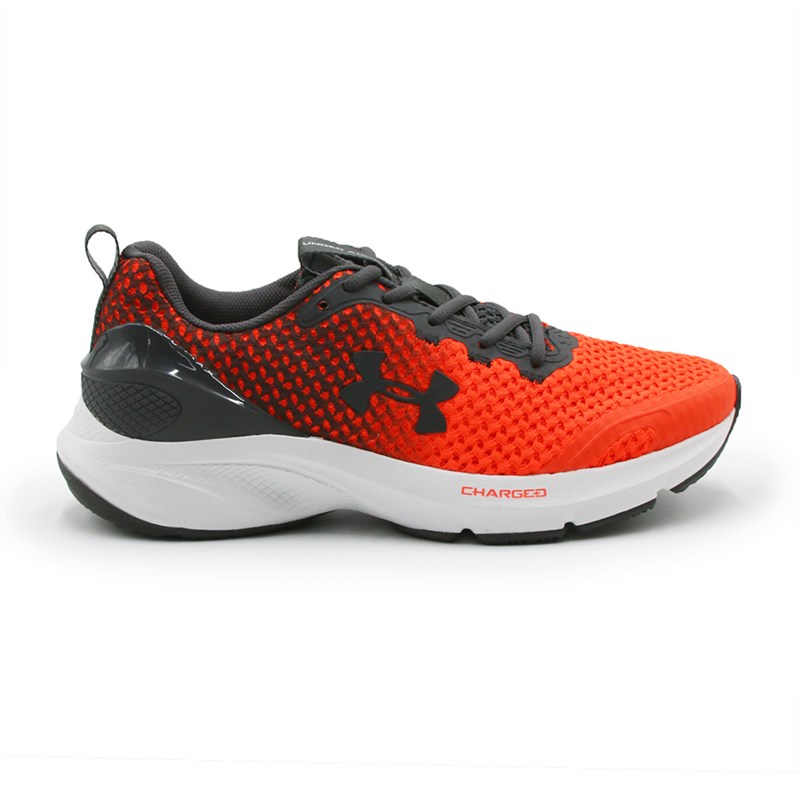 Tenis Under Armour Charged Prompt Vermelho/Cinza - 237477