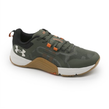 Tenis Under Armour Tribase Feminino Verde/Tangerina - 265287