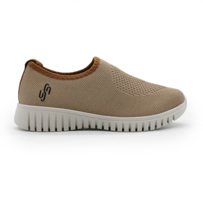 Tenis Usaflex Feminino Camel - 242520