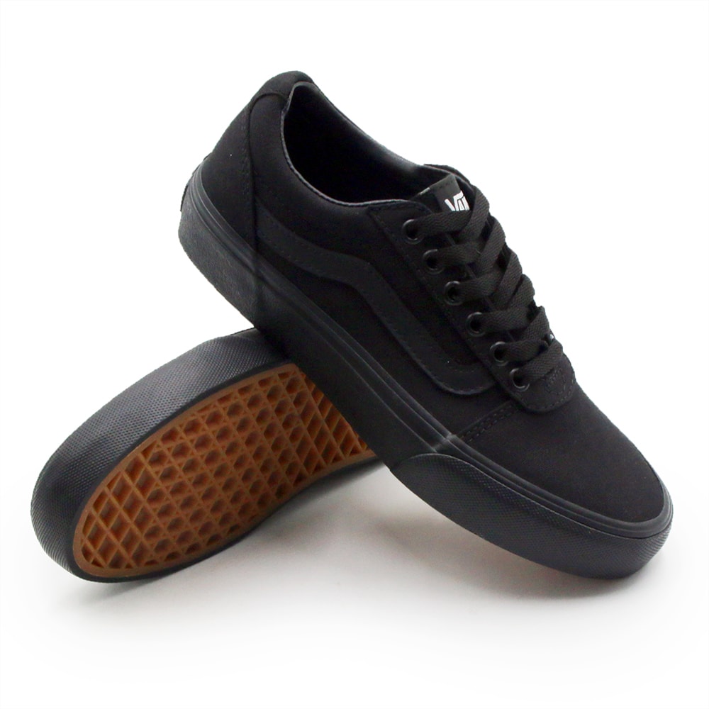 Tenis Vans Ward Feminino Preto - 238827 - Anita Shoes